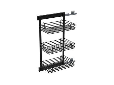 Cesta Lateral 3 Niveles Hafele 805.93.332 Izquierdo 400 Mm